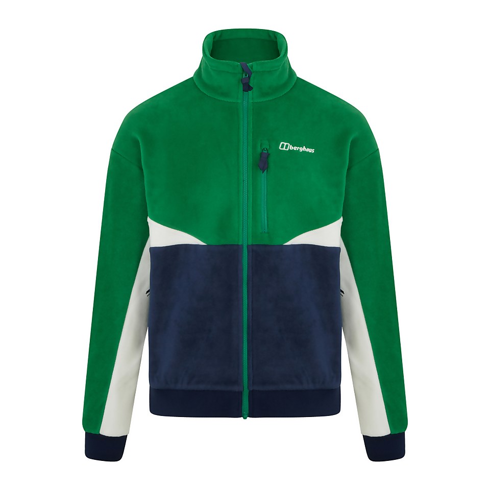 Men's Retrorise Fleece Jacket - Green / Blue