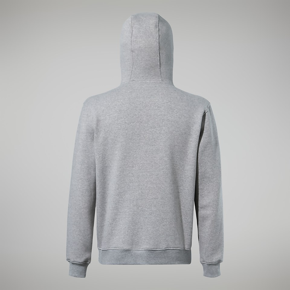 Logo Full Zip Hoodie für Herren - Dunkelgrau