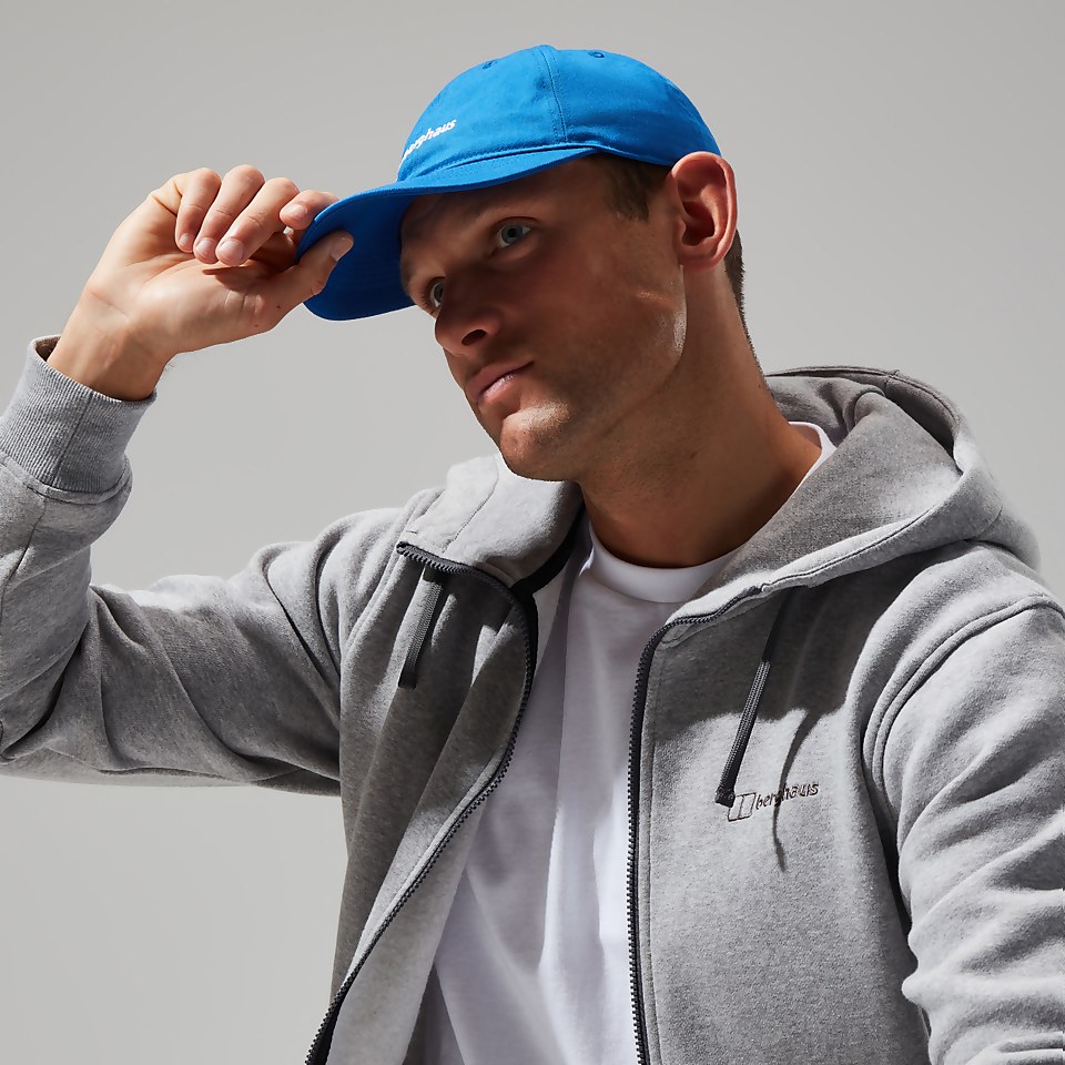 Logo Full Zip Hoodie für Herren - Dunkelgrau