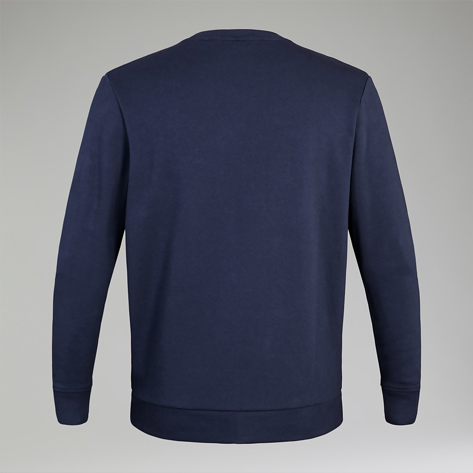 BERGHAUS LOGO FL CREW AM DKBLU/DKBLU