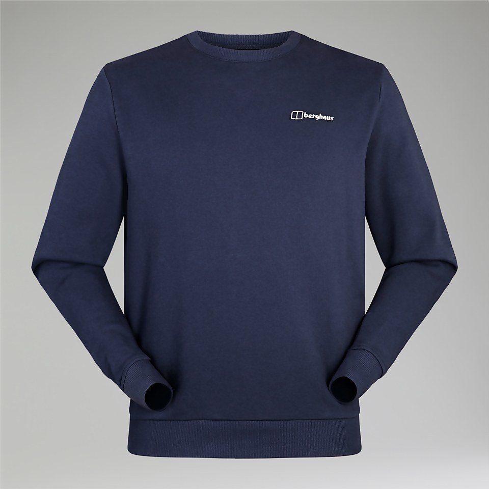 BERGHAUS LOGO FL CREW AM DKBLU/DKBLU