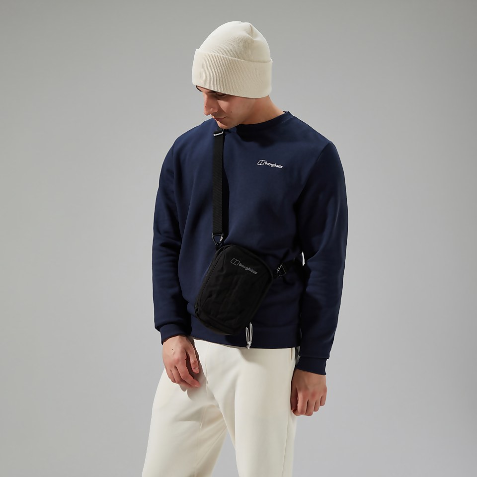 BERGHAUS LOGO FL CREW AM DKBLU/DKBLU