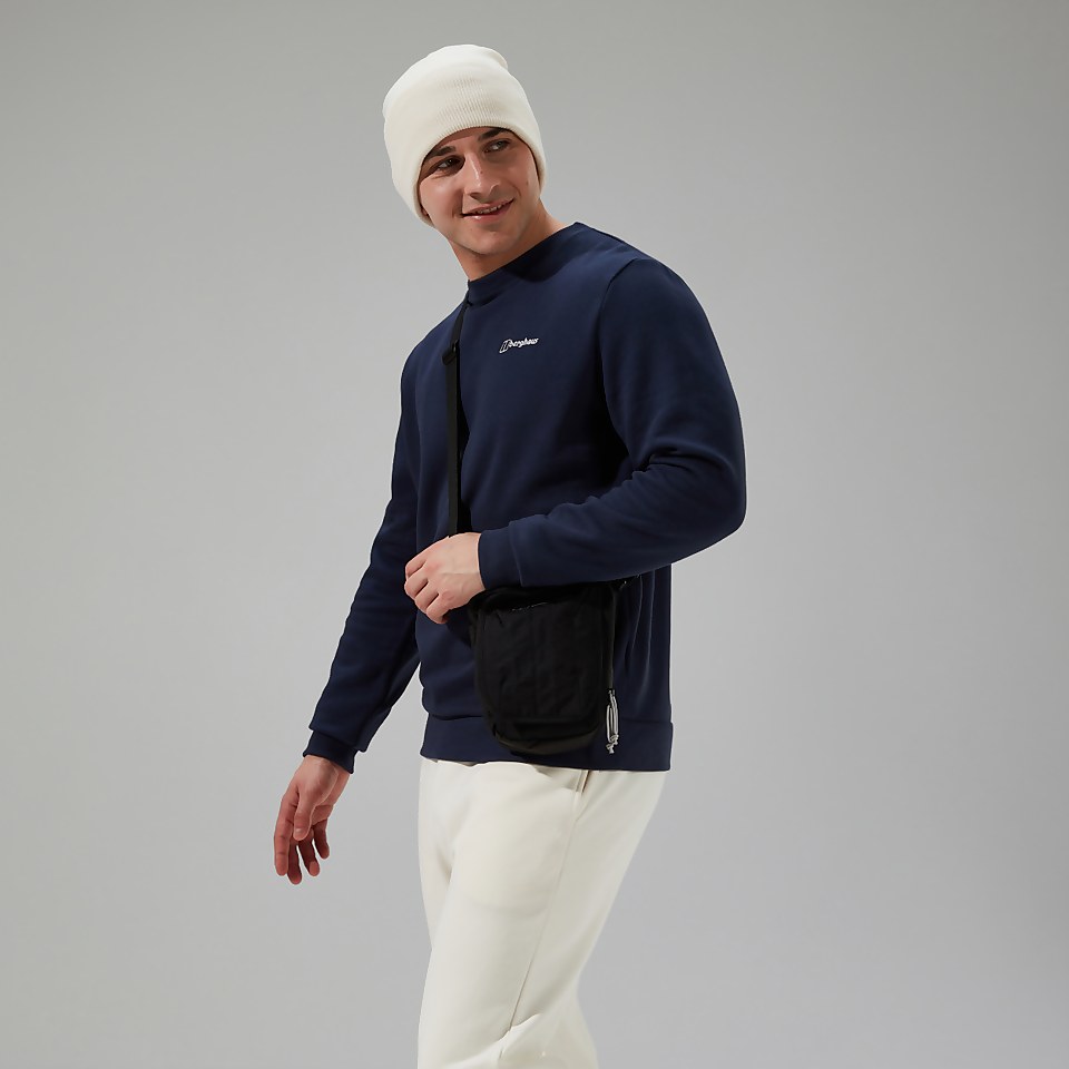 BERGHAUS LOGO FL CREW AM DKBLU/DKBLU