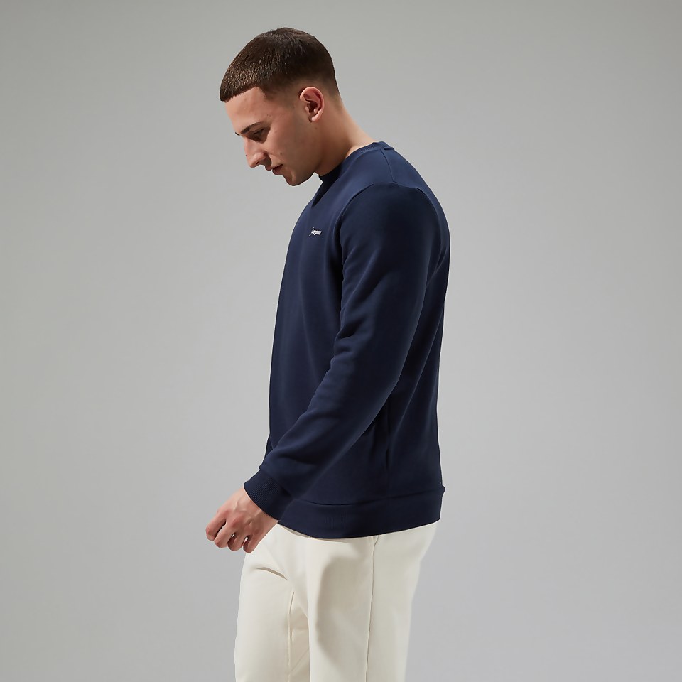 BERGHAUS LOGO FL CREW AM DKBLU/DKBLU