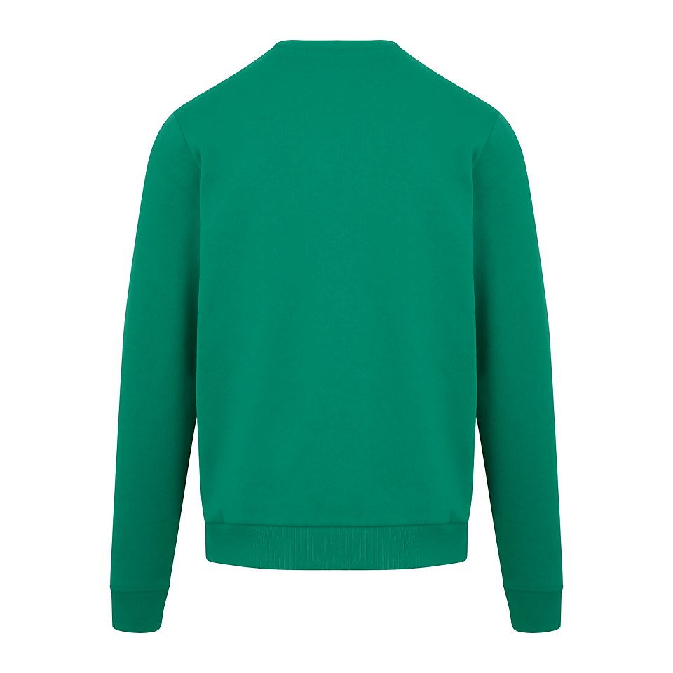 Men's Logo Crew Jumper Green