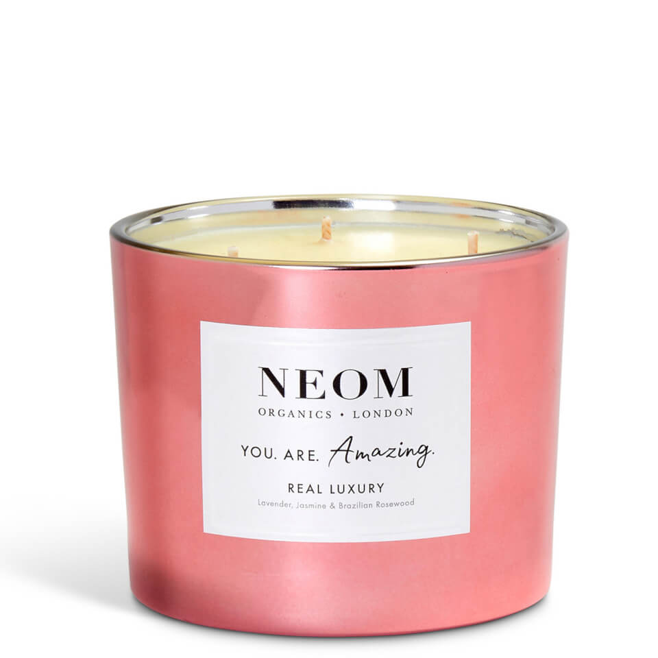 NEOM You Are Amazing Real Luxury 3 Wick Scented Candle 420g