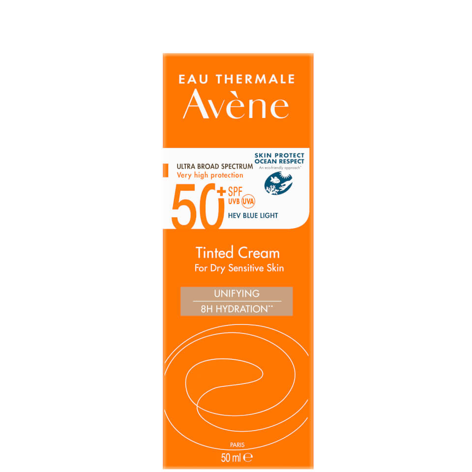 Avène Very High Protection Tinted Sun Cream SPF50+ for Dry Sensitive Skin 50ml