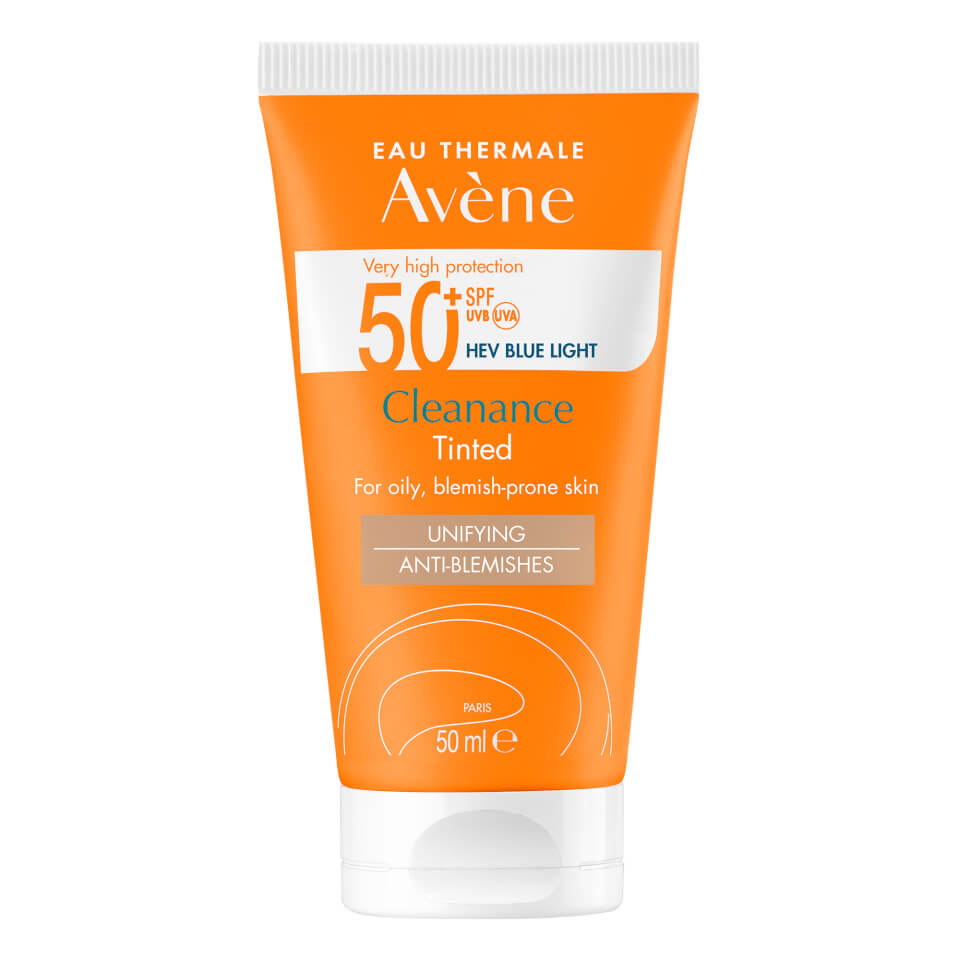 Avène Very High Protection Cleanance Tinted SPF50+ Sun Cream for Blemish-Prone Skin 50ml
