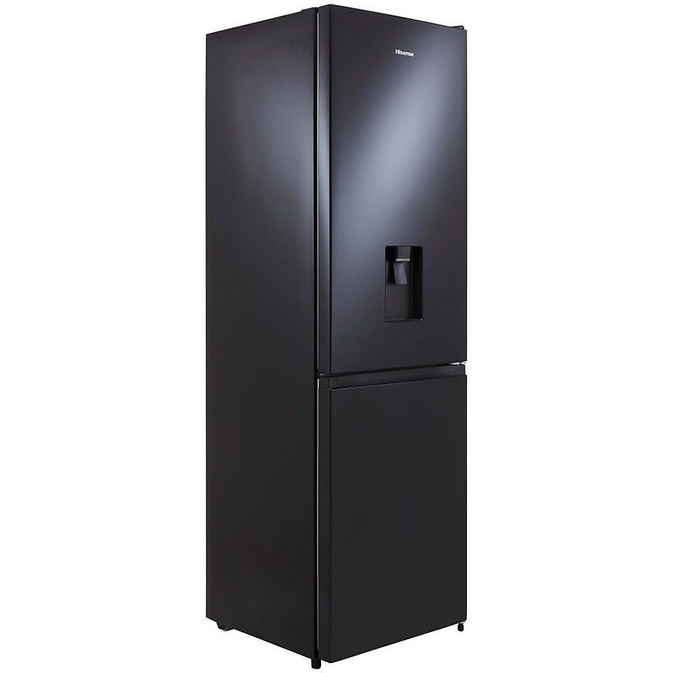 Hisense RB390N4WB1 60/40 Freestanding Frost Free Fridge Freezer - Black