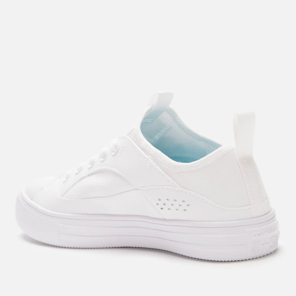Converse Women's Chuck Taylor All Star Wave Ultra Ox Trainers - White/White/ White | Worldwide Delivery | Allsole