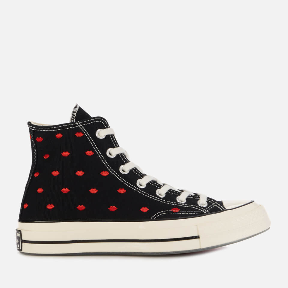 Converse Women's Chuck 70 Crafted With Love Hi-Top Trainers - Black ...