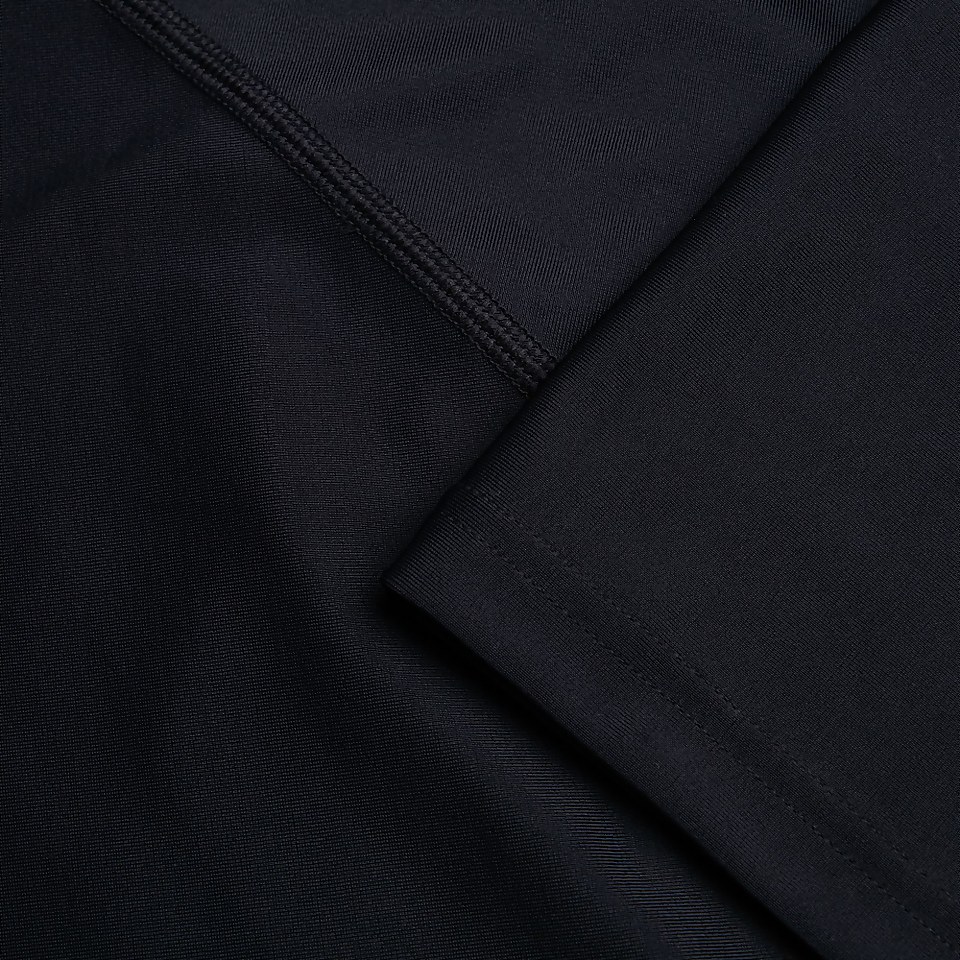 Men's Short Sleeved Sun Protection Top Black
