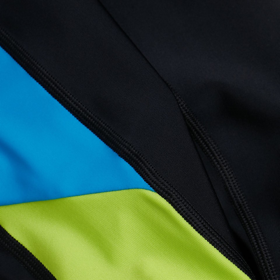 Leggings de protection solaire Junior Colourblock noir/bleu