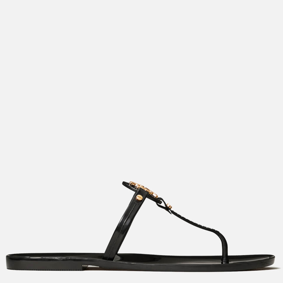 Tory Burch Women's Mini Miller Jellie Toe Post Sandals - Perfect Black |  FREE UK Delivery | Allsole