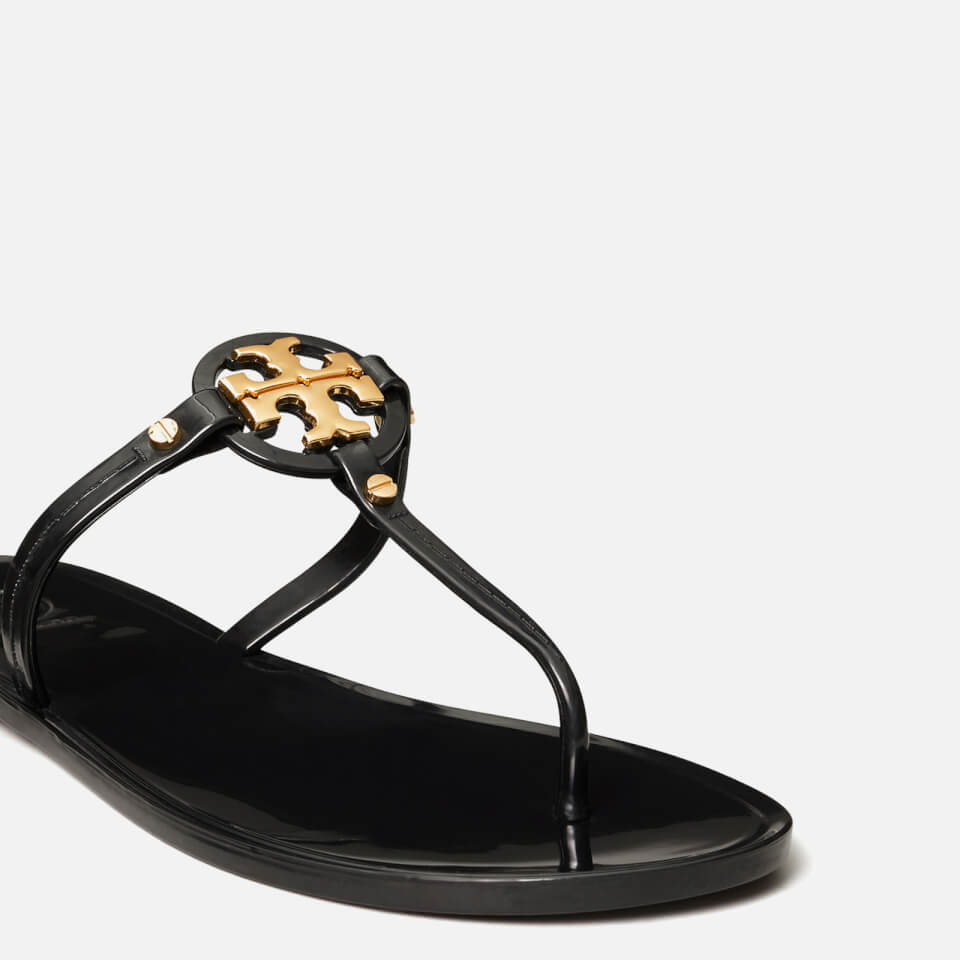 Tory Burch Women's Mini Miller Jellie Toe Post Sandals - Perfect Black |  FREE UK Delivery | Allsole