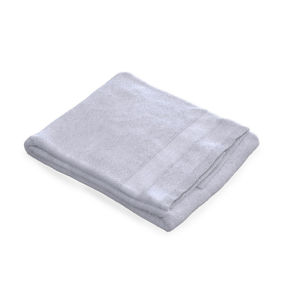 Homebase Edit Hand Towel - White - 50x90cm