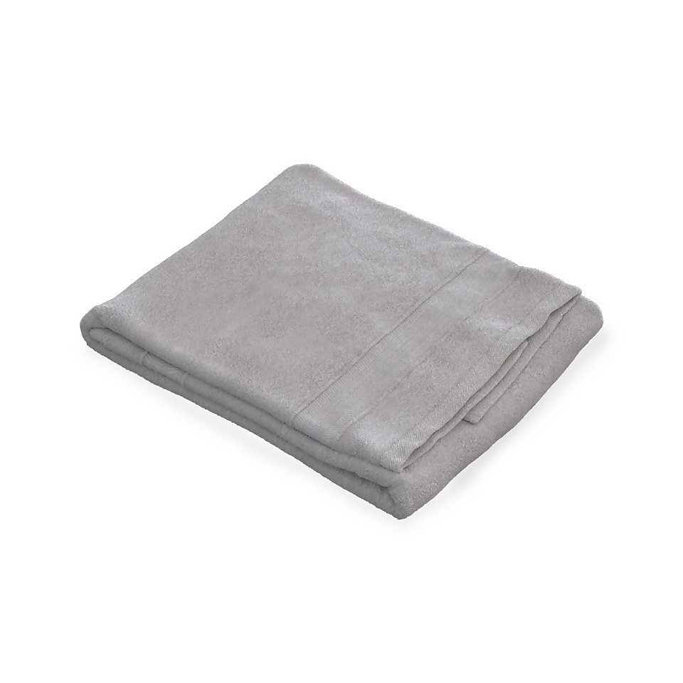 Homebase Edit Hand Towel - Stone - 50x90cm