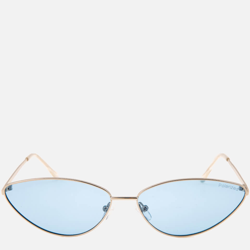 Jeepers Peepers Women's Retro Frame Sunglasses - Blue