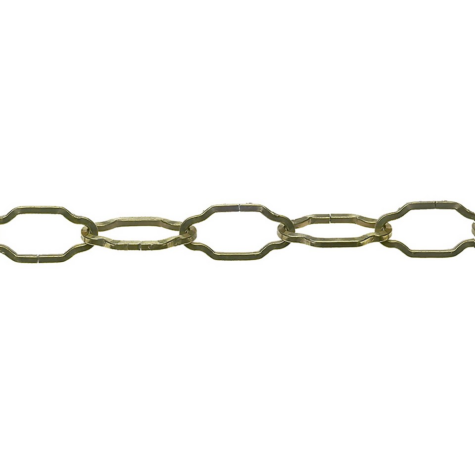 Eliza Tinsley Gothic Chain - Brass Plated - 2mm x 2m