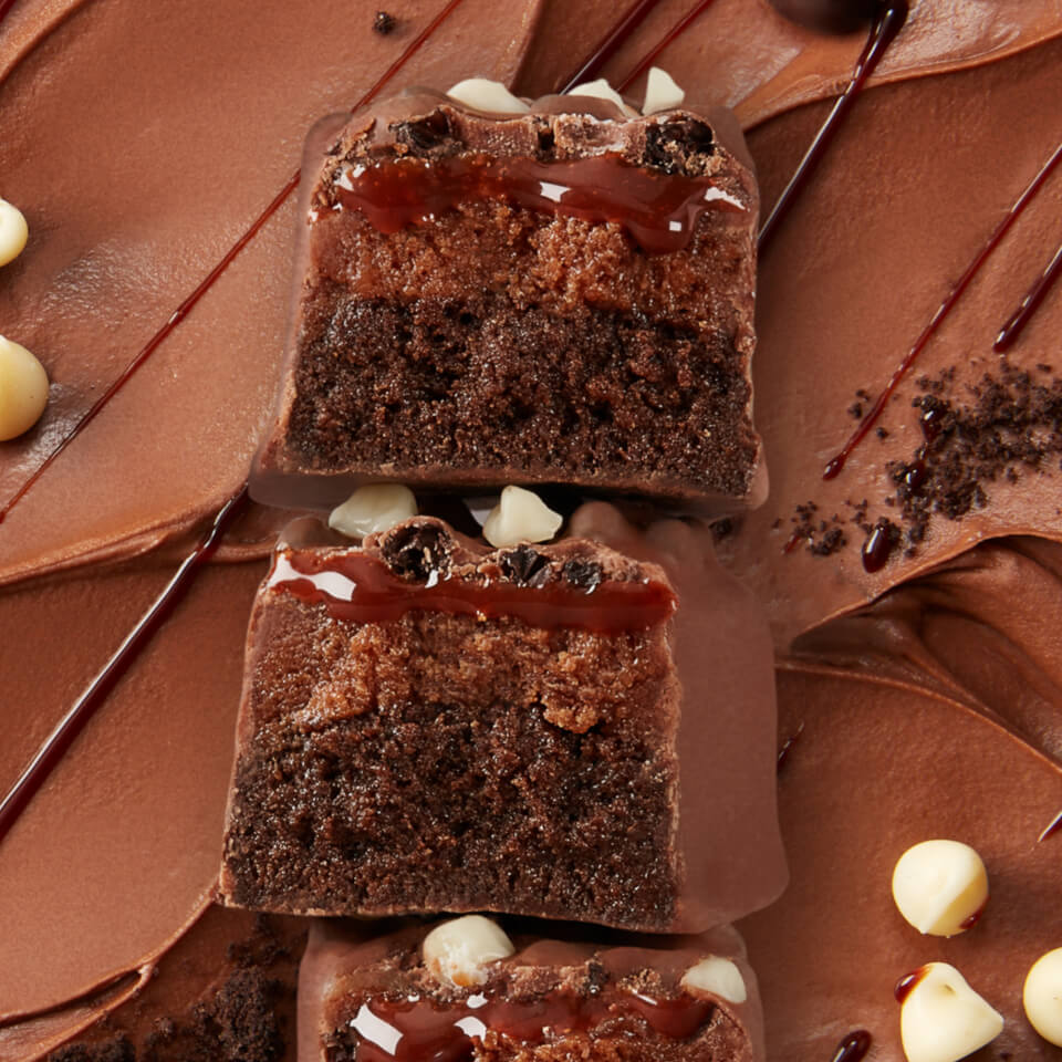 Layered Protein Bar - 12 x 60g - Triple Chocolate Fudge