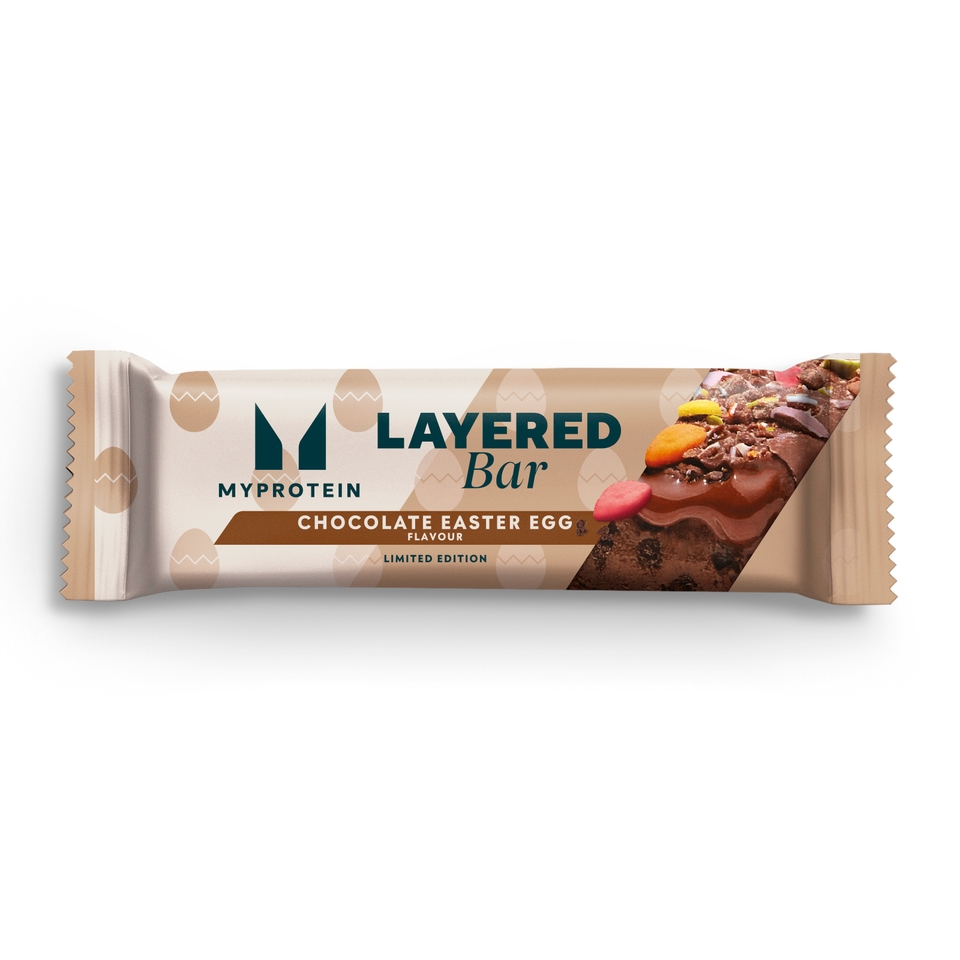 Limited Edition Layered Protein Bar - Easter Egg - Limited Edition - Milk Choc Easter Egg
