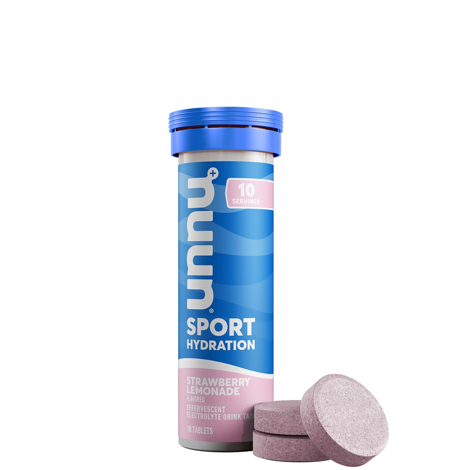 Nuun Sport Hydration Effervescent Electrolyte Tablets- Strawberry Lemonade flavor
