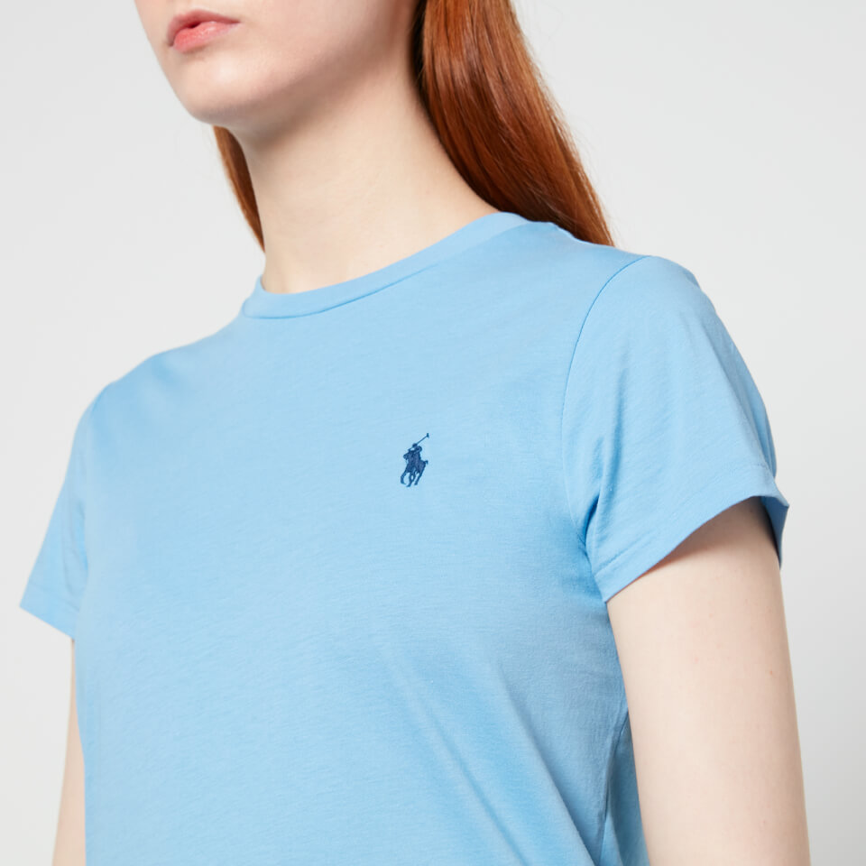 Tシャツ・カットソー POLO RALPH LAUREN Woman T-Shirt Blue 211A88634 001 13663339-1164952660115783.jpg