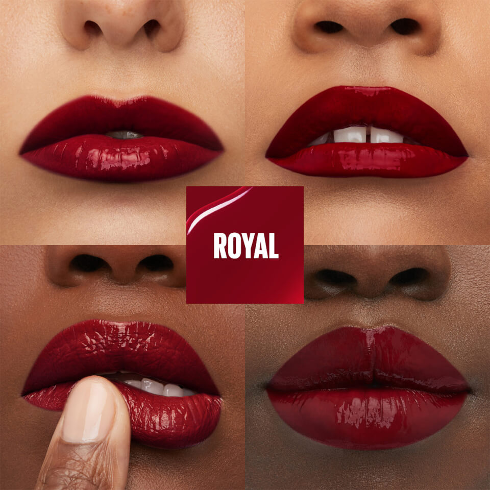 Maybelline SuperStay Vinyl Ink Long Lasting Liquid Lipstick Shine Finish - 55 Royal
