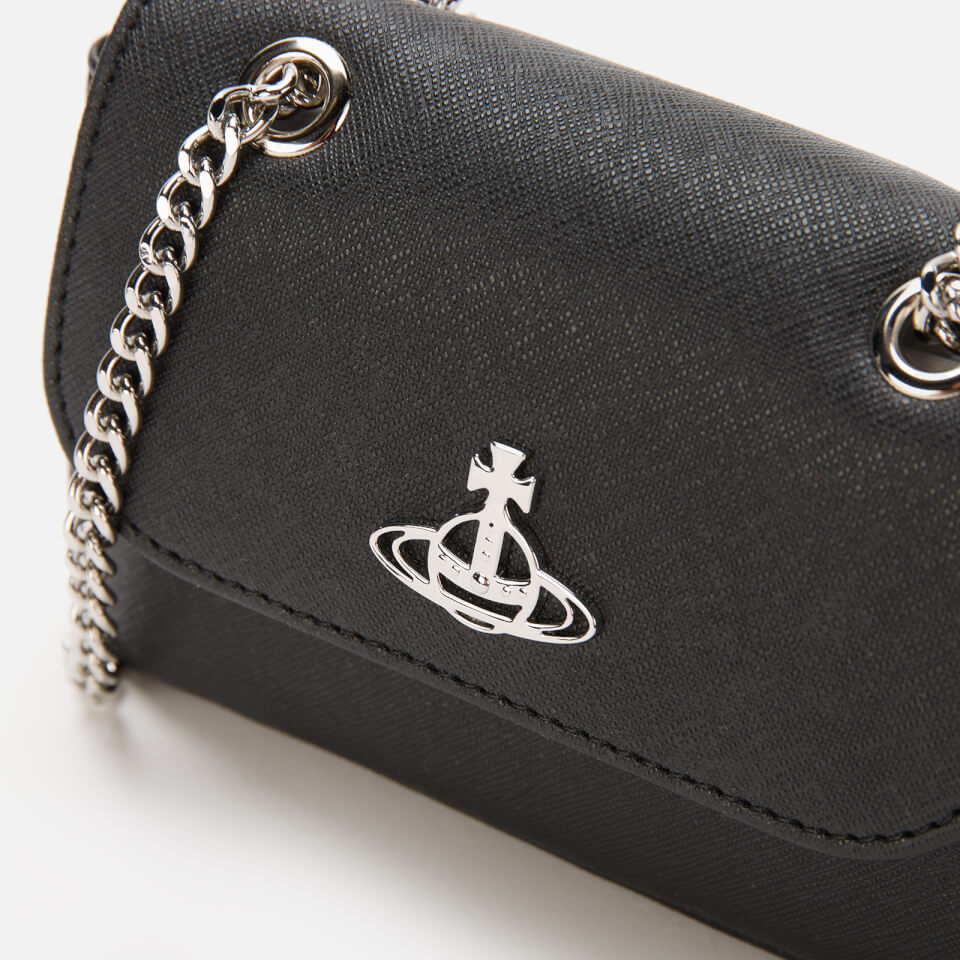 Vivienne Westwood Women's Derby Small Purse With Chain - Black
