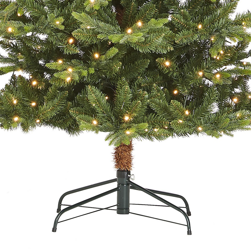 7ft Montana Premium Prelit Artificial Christmas Tree Homebase