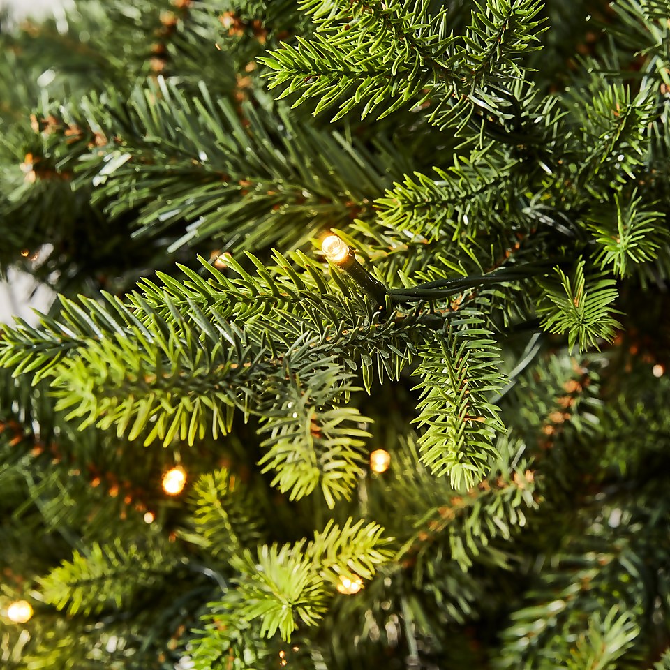 7ft Montana Premium Prelit Artificial Christmas Tree Homebase