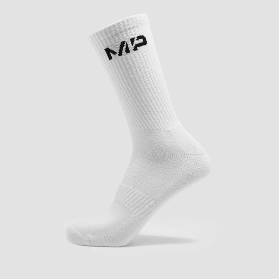 MP Unisex Crew Socks (3 pack) - White