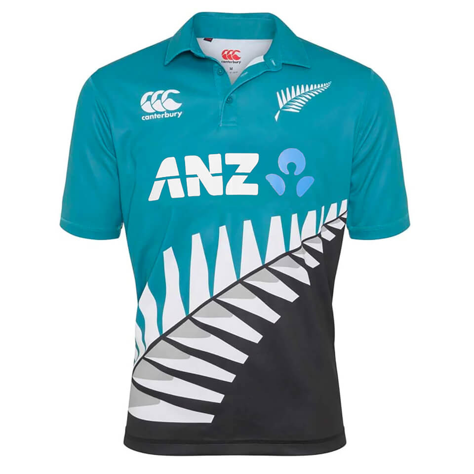 Men's Blackcaps Replica Retro Shirt in Green
