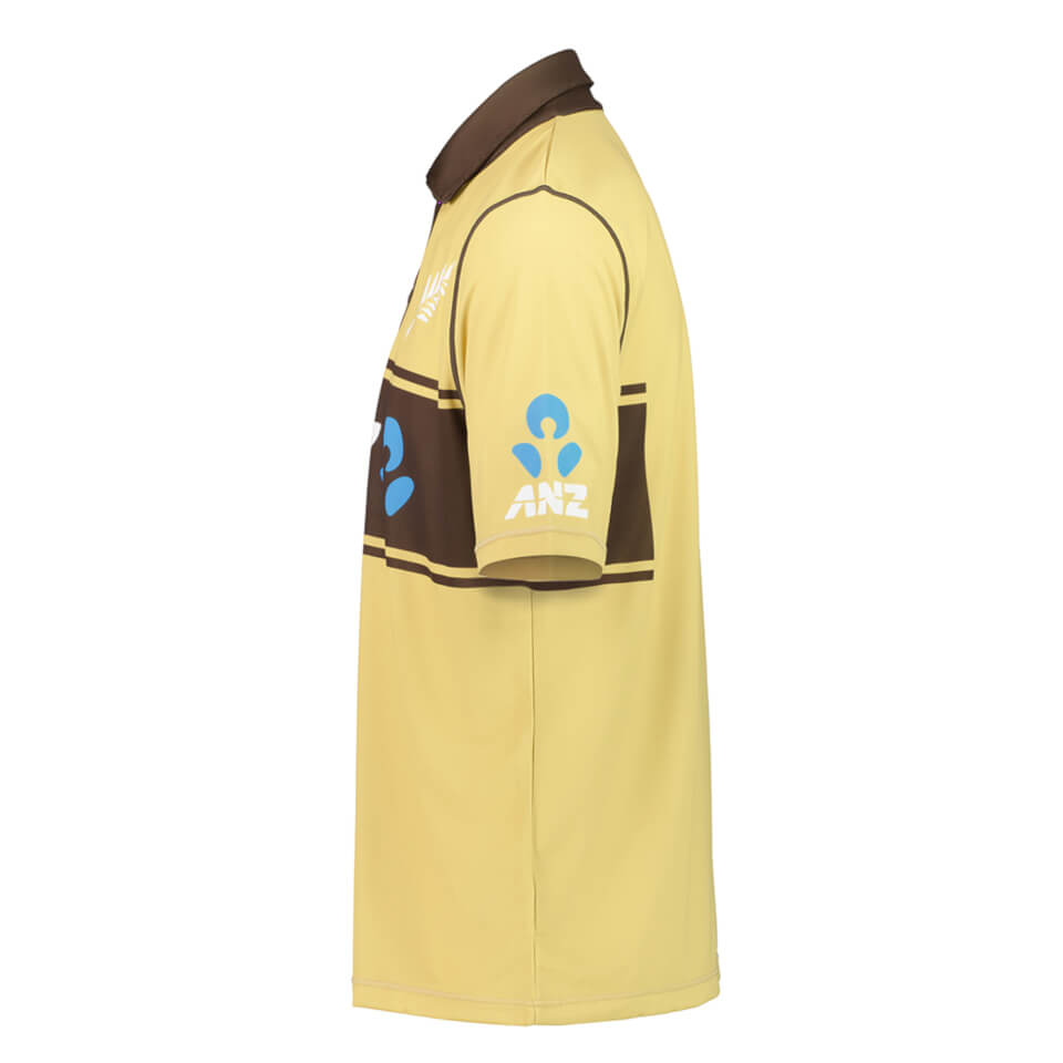 Kids Blackcaps Replica Retro T20 Play Top in Beige