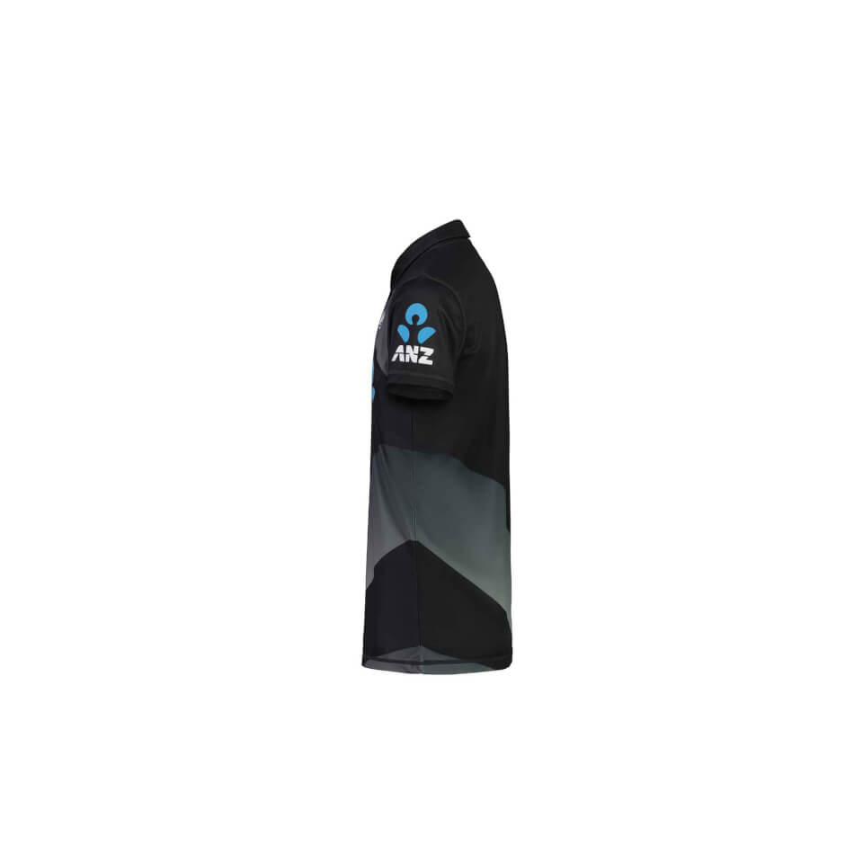 Kids Blackcaps Replica T20 Shirt in Silver