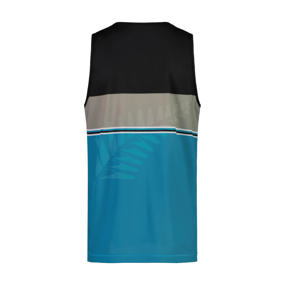Men's Blackcaps Replica Training Singlet in Blue