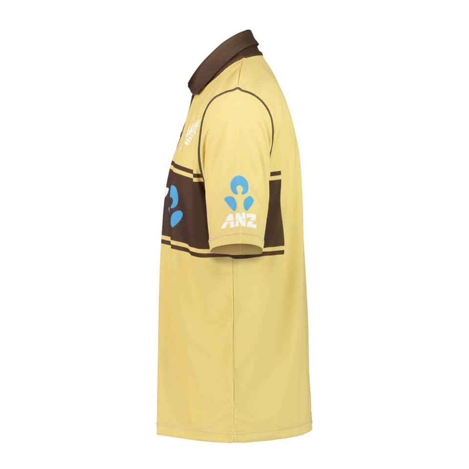 Men's Blackcaps Replica Retro T20 Play Top in Beige