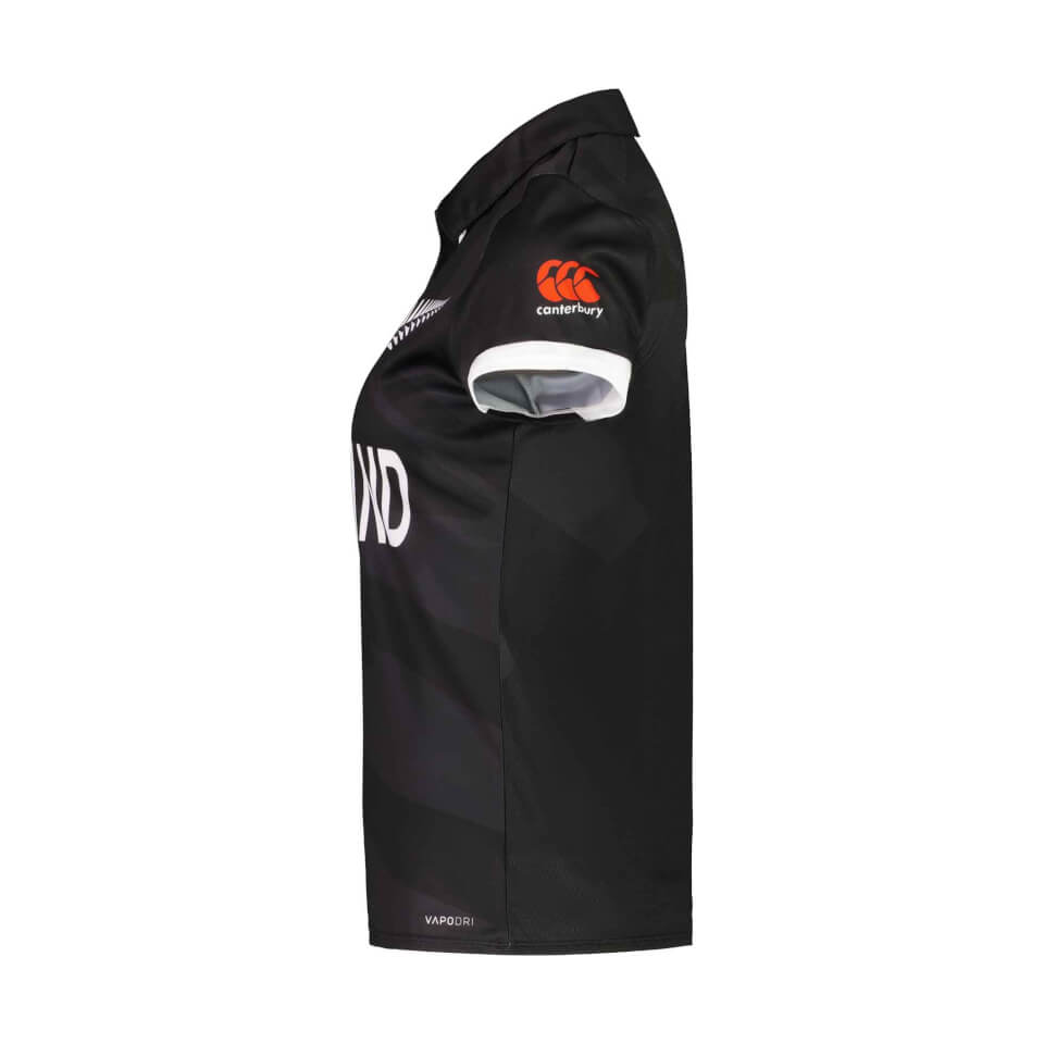 WOMENS WHITEFERNS WC REPLICA ODI SHIRT - BLACK