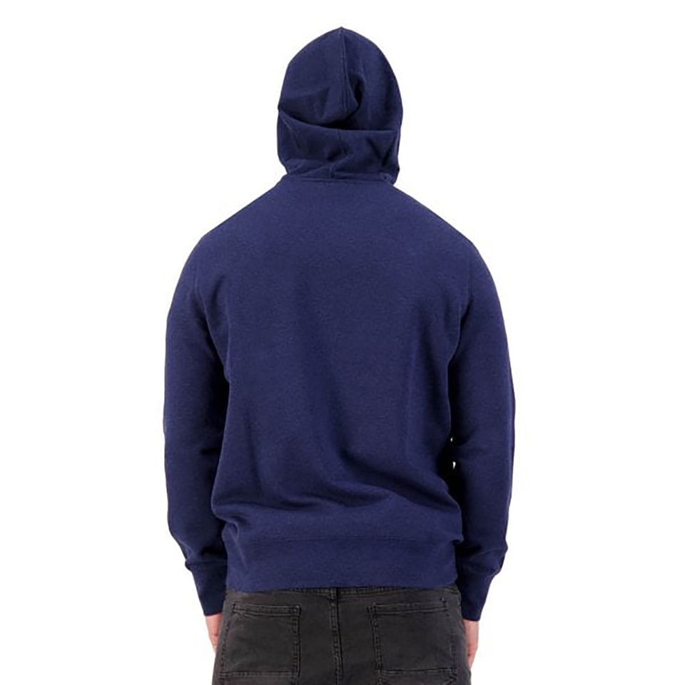 MENS LOGO OVER THE HEAD HOODIE - NAVY