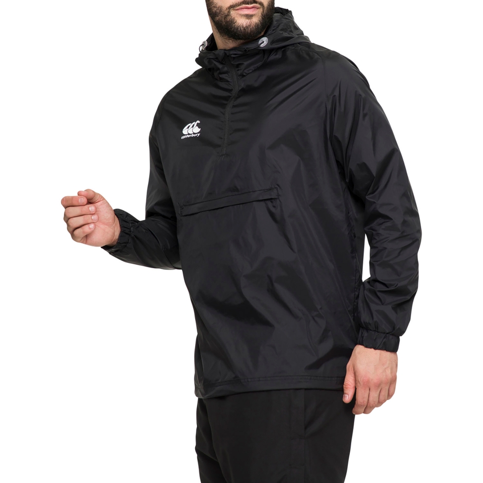 MENS PACKAWAY JACKET IN BLACK