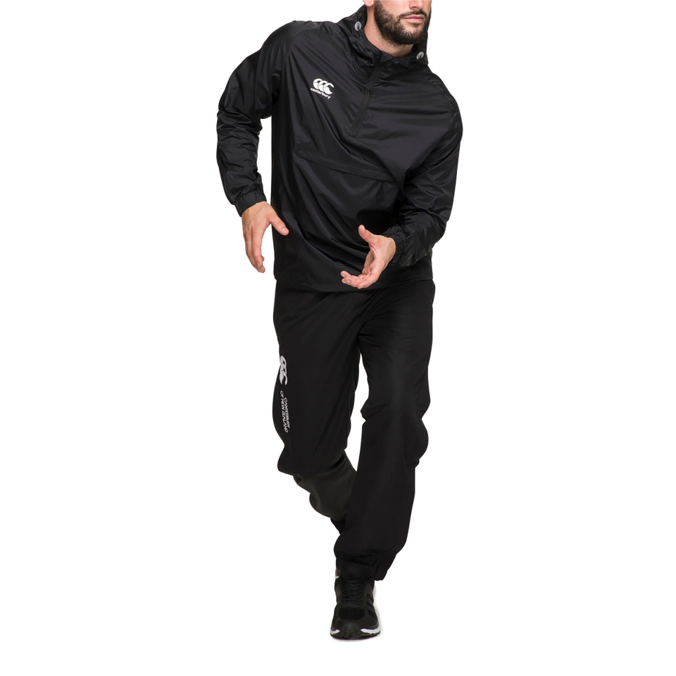 MENS PACKAWAY JACKET IN BLACK