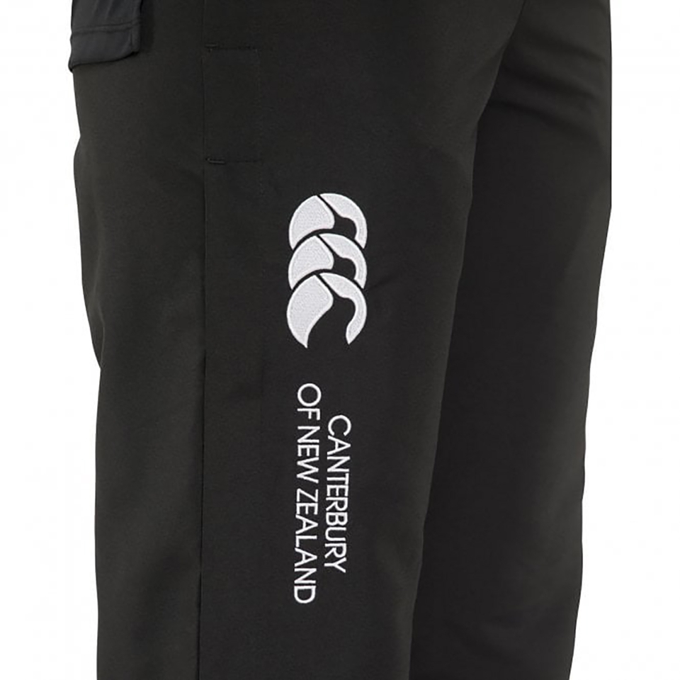 WOMENS CUFFED HEM STADIUM PANT BLACK