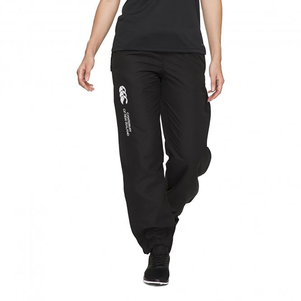 WOMENS CUFFED HEM STADIUM PANT BLACK