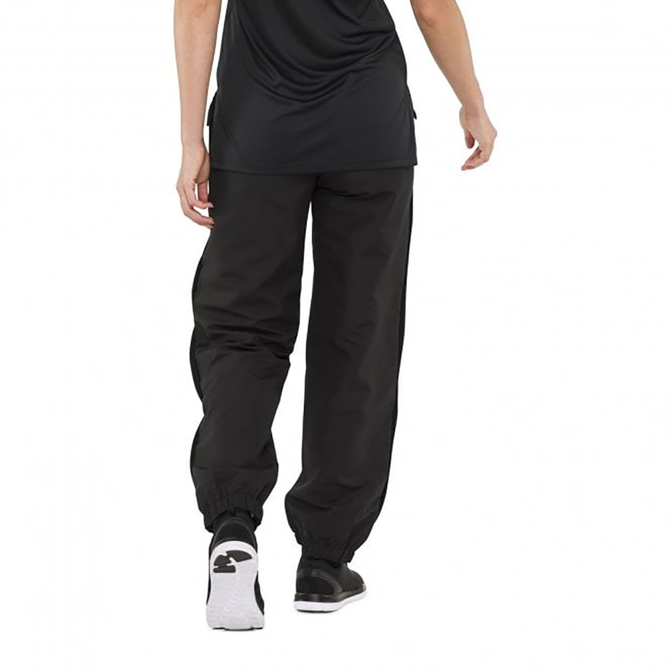 WOMENS CUFFED HEM STADIUM PANT BLACK