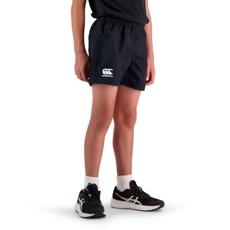 KIDS PROFESSIONAL SHORT WITHOUT POCKETS BLACK