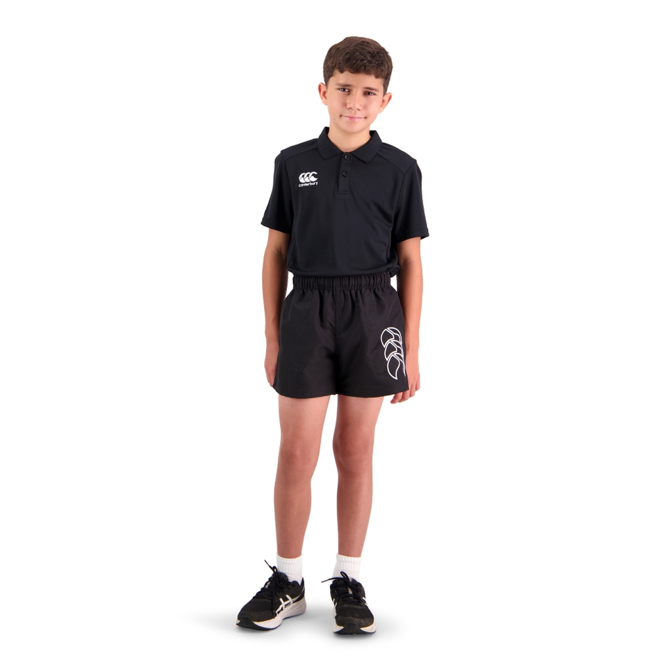KIDS LONG LENGTH TACTIC SHORT - BLACK