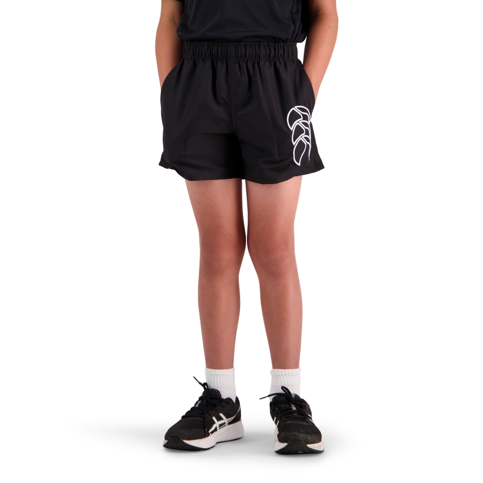 KIDS LONG LENGTH TACTIC SHORT IN BLACK
