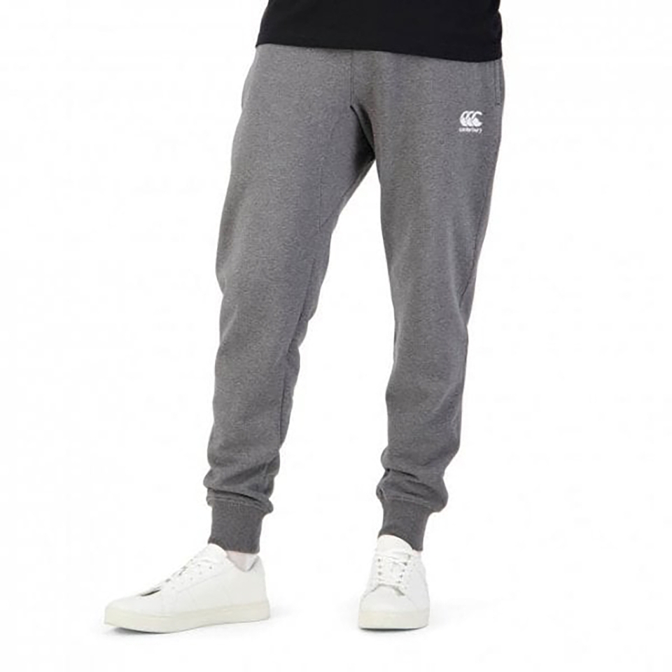 MENS FLEECE CUFFED PANT GREY