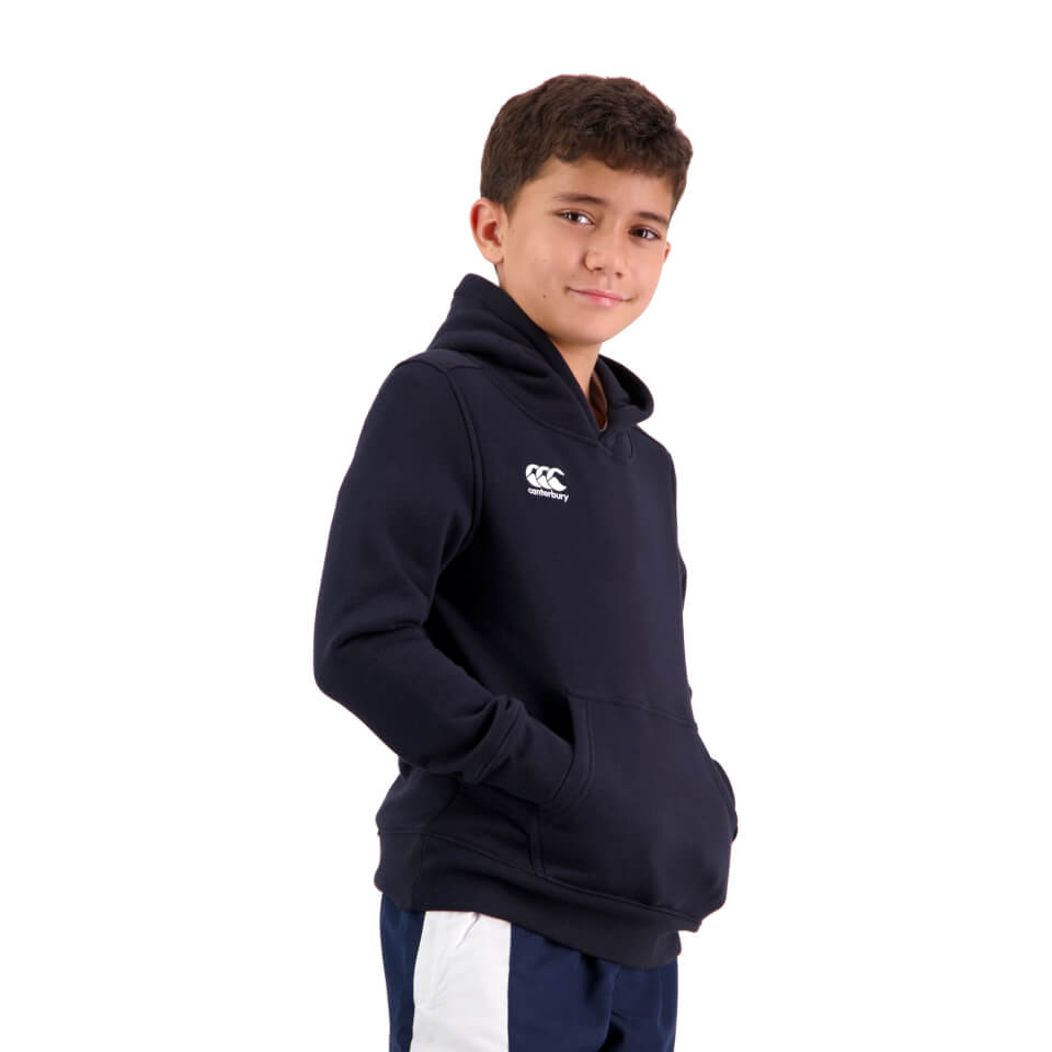 Kids Over Head Logo Hoodie in Navy