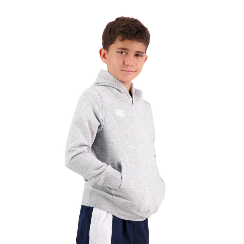Kids Over Head Logo Hoodie in Grey